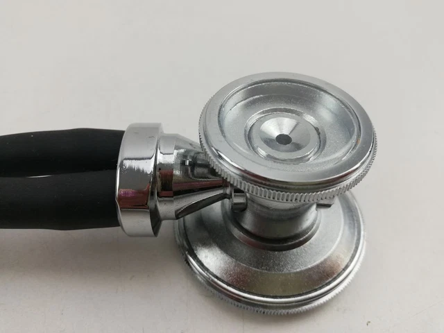Stethoskop Arzt vintage mit Zubehör in Verpackung alt antik #230943 6