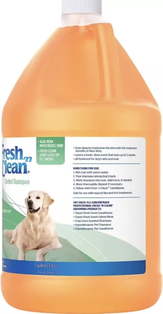 Petag Fresh 'N Clean Scented Shampoo for Dogs - Long-Lasting Classic Fresh Scent 2