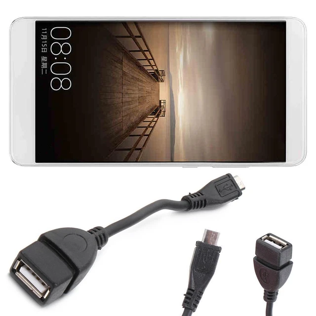 USB CABLE OTG Adapter Male Host to USB 2.0 Female For Android Tablet ...