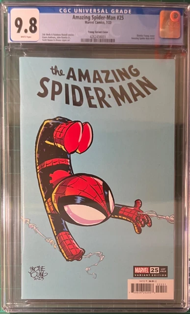 The Amazing Spider-man #25 CGC 9.8! Skottie Young variant!