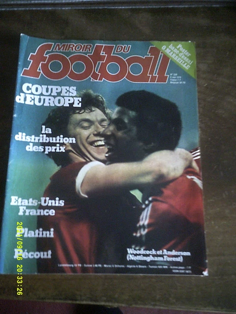 France Football Magazine N°1740 - 14 Août 1979 - Hidalgo, Ehrlacher, Lens - Vintage