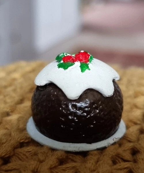 PEWTER CHRISTMAS PLUM Pudding Thimble £7.99 PicClick UK