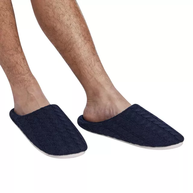 Men Women Slippers Bedroom Slip on House Shoes Winter Warm Couples Slippers 3