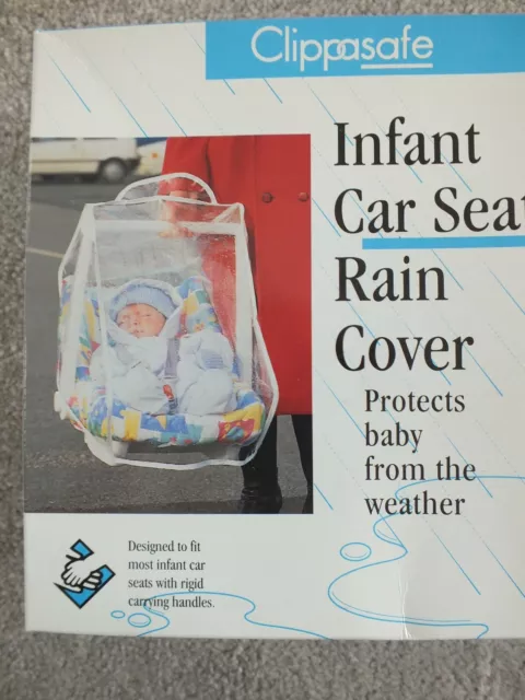 Clilppasafe Infant Car Seat Rain Cover (BNIB)