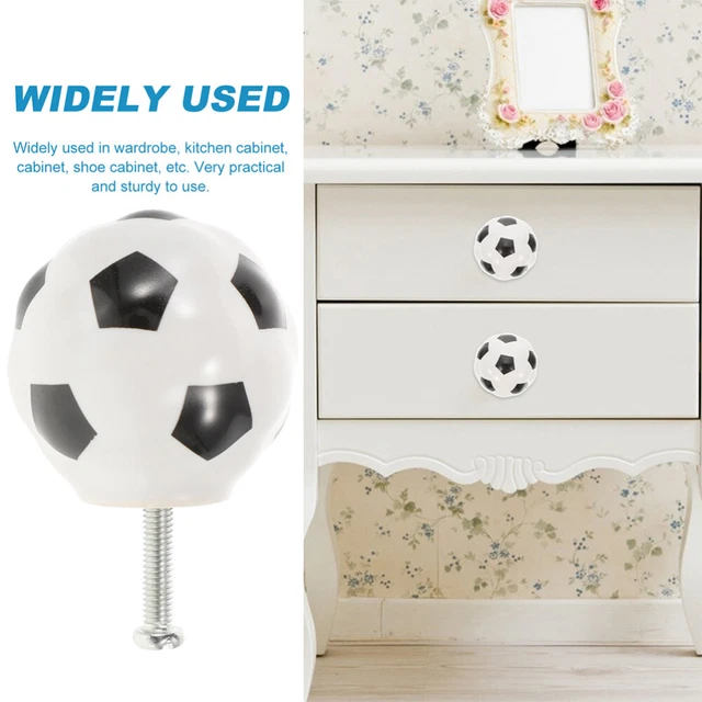 4 Pcs Furniture Handle Shoebox Cabinet Door Knobs Household Cabinet Doorknob 12
