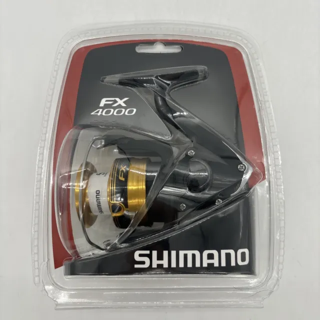 FISHING REEL SHIMANO Rear Drag Fx4000 Line 8/240, 10/200, 12/160 Ratio  4.2:1 $21.58 - PicClick
