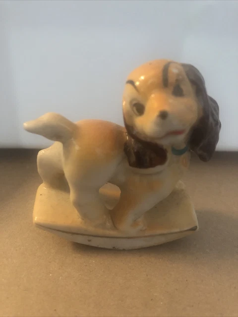 Vintage Rocking Dog Made In Japan