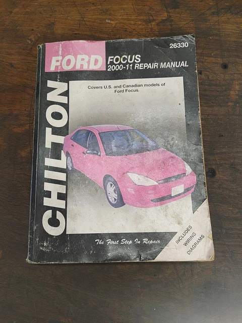 Repair Manual-SE Chilton 26330 fits 2007 Ford Focus