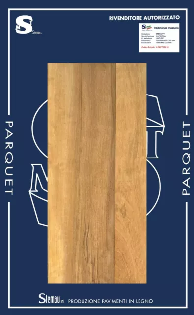 PARQUET MASSELLO CAPIRONA LISTONE 15x90x1000 mm Confezione da 2,34 m²