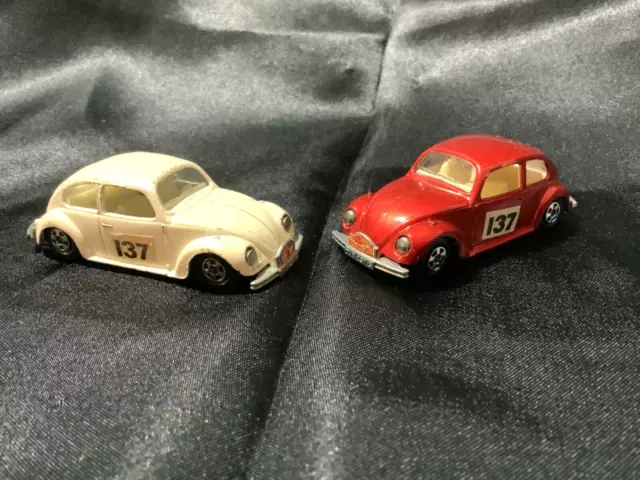 Pair Vintage 1968 Matchbox Superfast Volkswagen 1500 #15