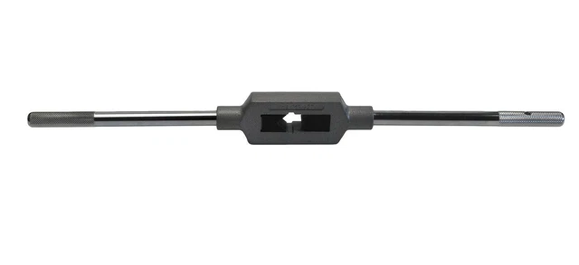 Adjustable Tap Handle T Type Reamer Wrench Knurled Grip No 4 M9 - 27  46 cm
