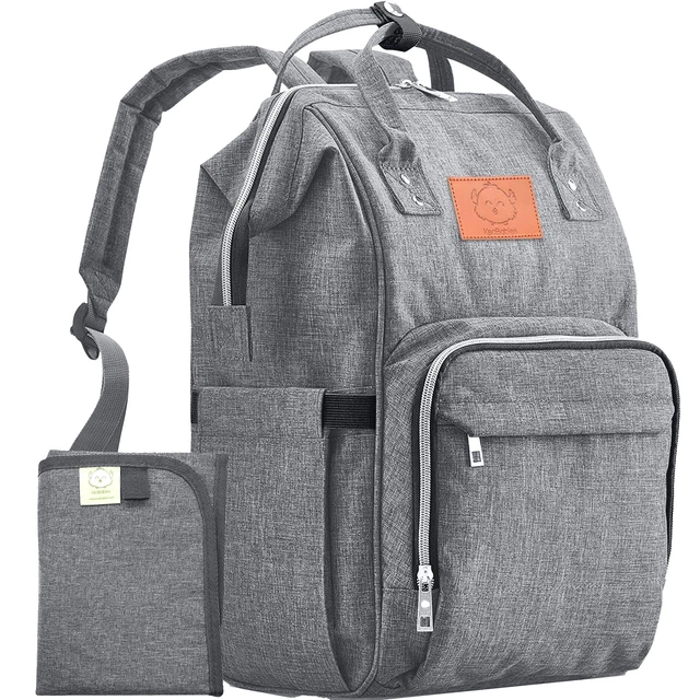 Diaper Bag Backpack, Waterproof Multi Function Baby Travel Bags (Cl...