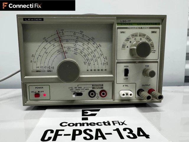 □ LEADER □リーダー電子　LSG-15　SIGNAL　GENERATOR □ LEADER □リーダー電子 LSG-15 SIGNAL GENERATOR