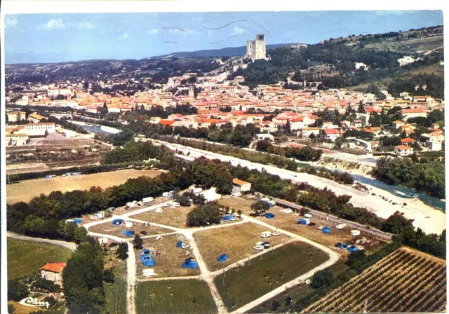 CP 26 DRÔME - Crest - Vue aérienne - Le terrain de camping.