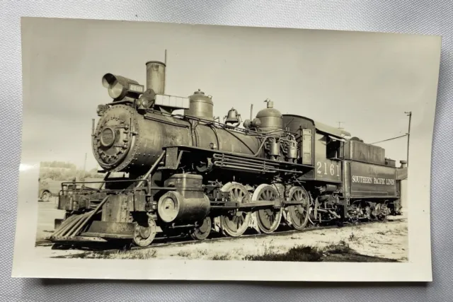 Vintage Photograph 1938 Locomotive Train 2161 Southern Pacific Lines Portland