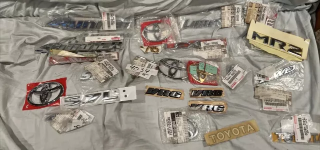 Genuine Toyota 4WD Emblem Matrix Mr2 4runner Lexus Limited