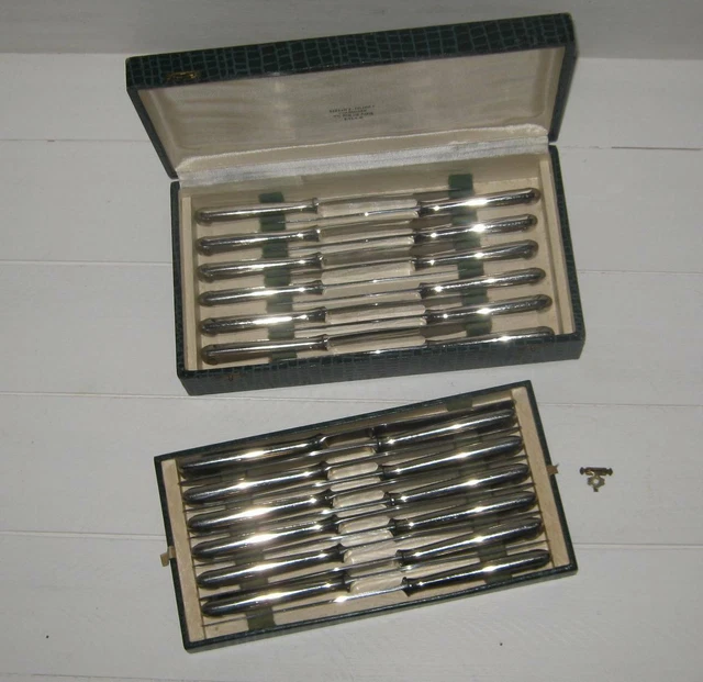Couteaux à fromage Abert Coltello – Lot de 12 – Inox 18/10 – Double denture