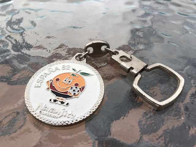 Porte-clés Llavero España 82 Mundial Naranjito – Souvenir Coupe Du Monde 1982 Séville