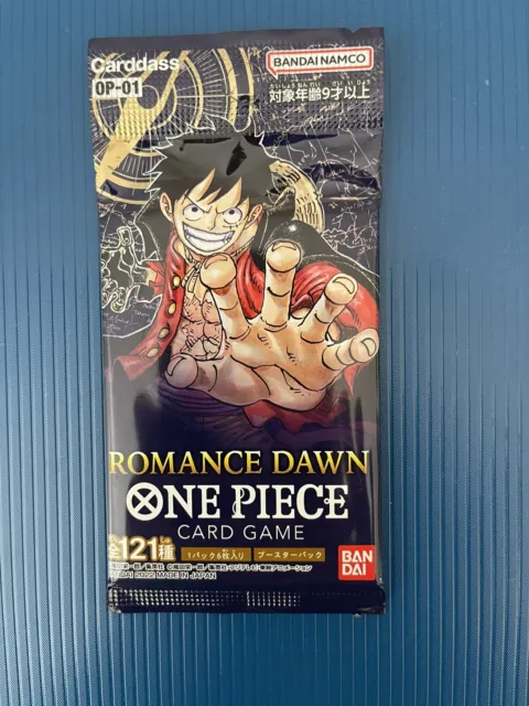 One Piece Japanese TCG: Romance Dawn Booster Pack [OP-01]