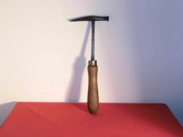 Ancien Marteau De Tapissier-bourelier-sellier, Outil Du 19ème Siècle