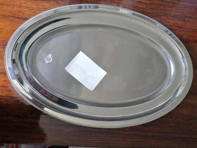 Plat Argenté BOUILLET BOURDELLE Iginium orfèvrerie