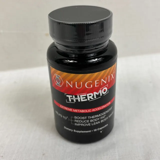 Suplemento dietético acelerador metabólico extremo Nugenix THERMO 10 cápsulas 7-24