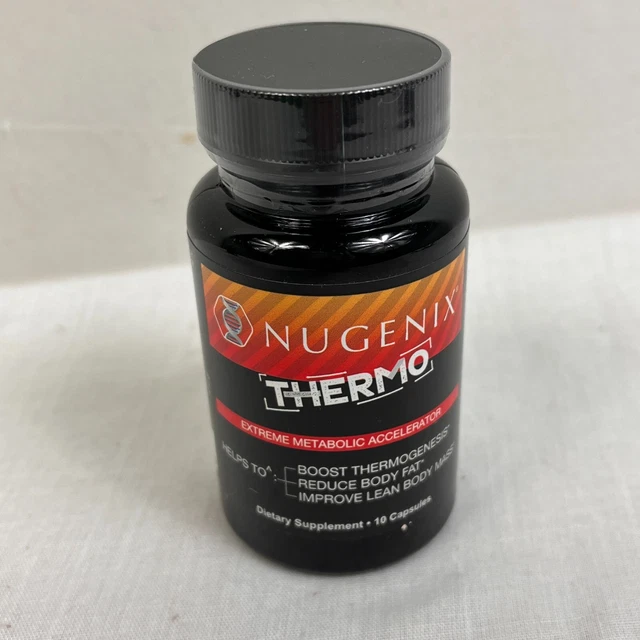 Suplemento dietético acelerador metabólico extremo Nugenix THERMO 10 cápsulas 7-24