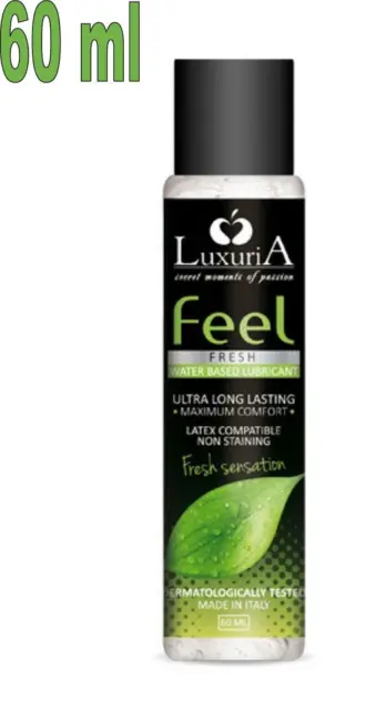 lubrificante extra fresh gel intimo vaginale anale rinfrescante hot sessuale