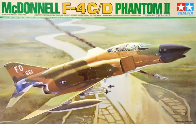 TAMIYA 60305 1:32 McDonnell Douglas F-4C/D Phantom II Plastic Model Kit