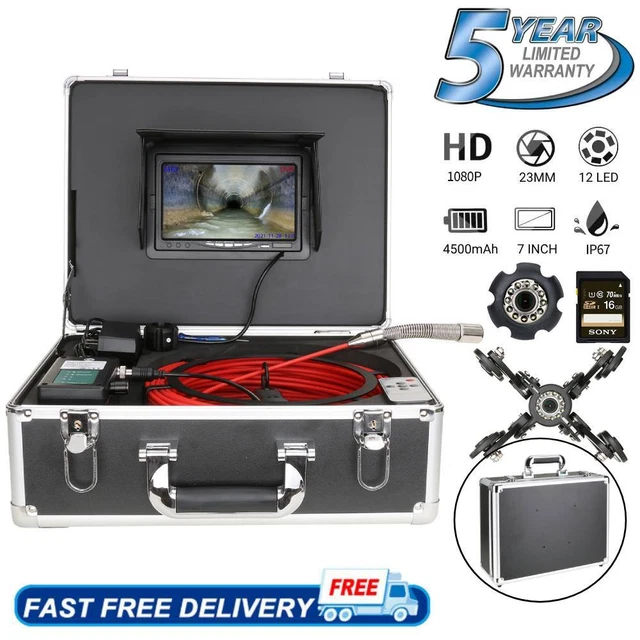Endoscope Sans Fil Double Lentille - Caméra 4.5mm 1080p, étanche IP67, 1m, Pour Inspection