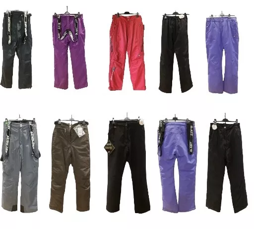 Pantaloni neve Sci OUTLET fino al 50% tuta uomo donna GORETEX Nero Rosso Grigio