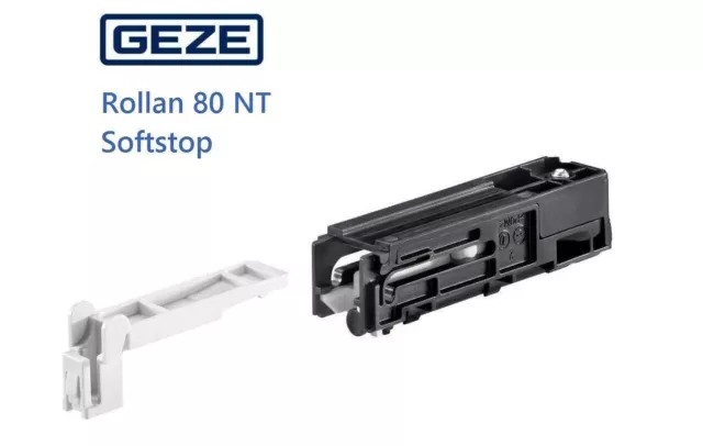 GEZE Einzugsdämpfung Rollan 80 NT Softstop für Schiebetür Dämpfer Set 160360