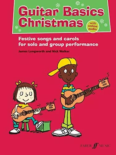 Guitar Basics Christmas (Easy Tab with Free Audio CD) by Nick Walker Book The