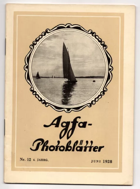 Agfa Photoblätter Nr. 12 Juni 1928