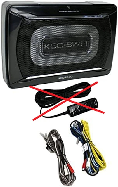 Kenwood KSC-SW11 Sistema subwoofer attivo - nero (21549898)