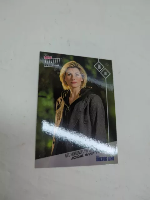 Topps Now Trading Card Doctor Who Jodie Whittaker 13Th Dr