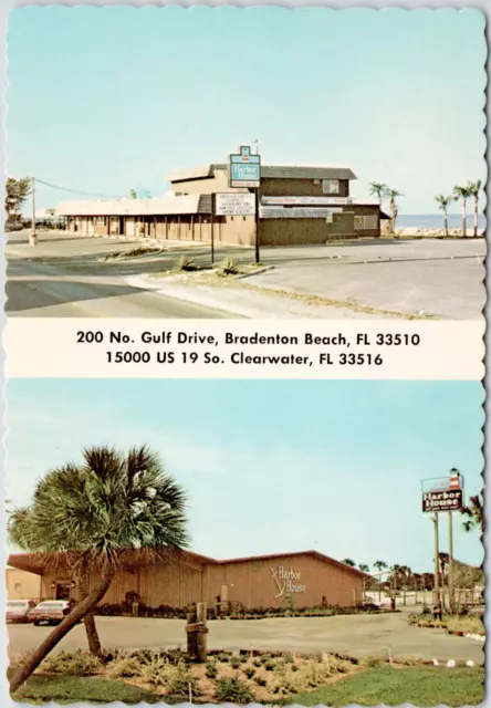 Harbor House Restaurant Clearwater Florida Bradenton Beach USA Vintage Postcard