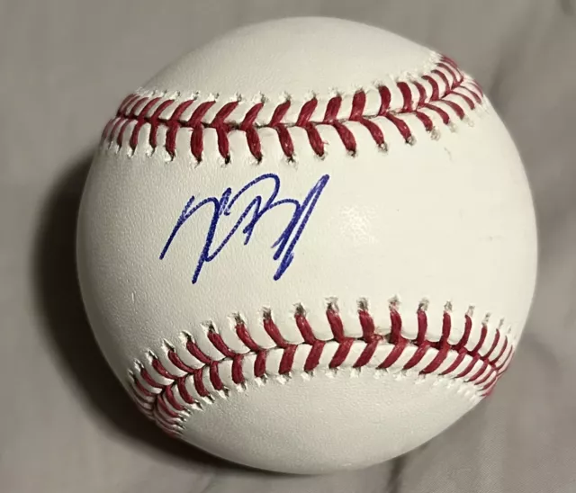 Signed Kris Bryant Auto Rawlings OML Baseball W/ MLB &  JSA Authentication.