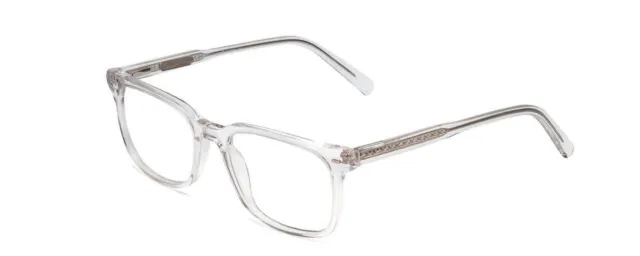 Ernest Hemingway H4854 Unisex Cateye Eyeglasses in Crystal Patterned Silver 51mm