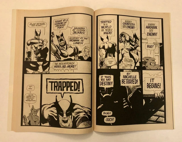 Cerebus #55 Aardvark-Vanaheim 1983 FN+ 6.5 Wolverine parody Wolveroach Dave sim 11