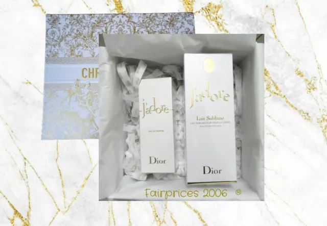 Dior Jadore  Geschenkset   Eau de Parfum + Body Milk  NEU & OVP + Luxus Box