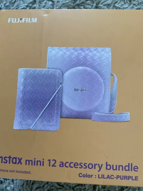 Instax Mini 12 Accessory Kit Bundle - For Instax Mini 12 Cameras - Lilac Purple 2