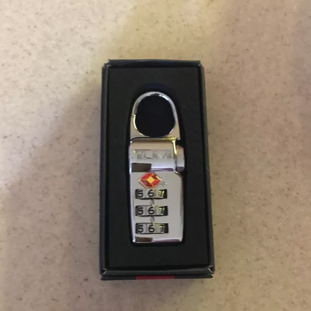 Tumi TSA Combination Lock New In Box, NWOT