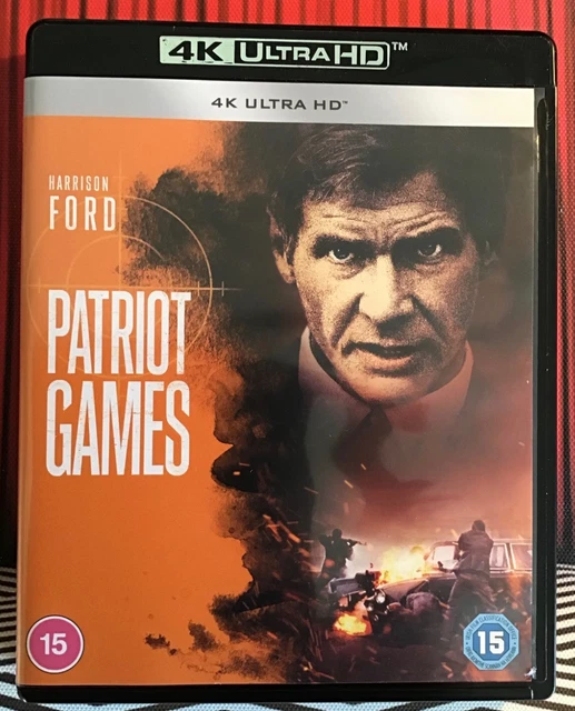 PATRIOT GAMES (4K UHD Bluray) HARRISON FORD as Jack Ryan