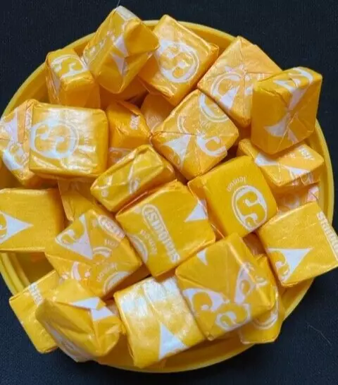 Starburst ALL LEMON Fruit Chews BULK Candy - TWO POUND BAG BULK CANDY