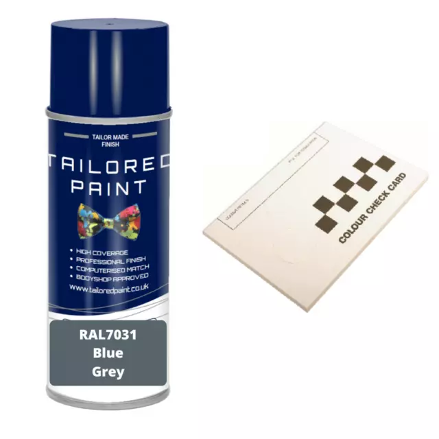 RAL7031 BLUE GREY Matt Aerosol Paint Outdoor Indoor Metal Wood Furniture