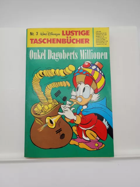 Walt Disneys Lustige Taschenbücher Nr. 3 Onkel Dagoberts Millionen 1977 4,50 DM