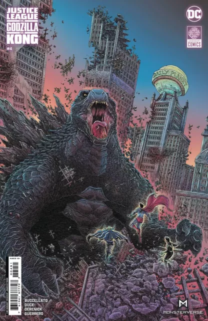Justice League V Godzilla Vs Kong #4 1:50 James Stokoe Variant (17/01/2024-Wk6)