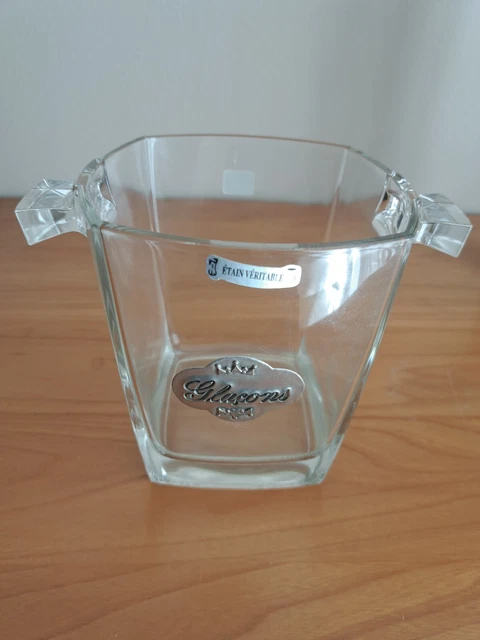 Seau à Glace Ancien Luminarc - ANAÏS - Transparent - Très Bon État