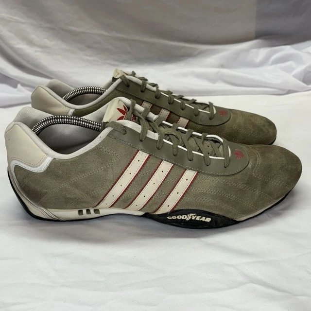 adidas gazelle silver green womens Adidas - Adiracer LT Sneaker in Better Scarlet & Cloud White main image 1